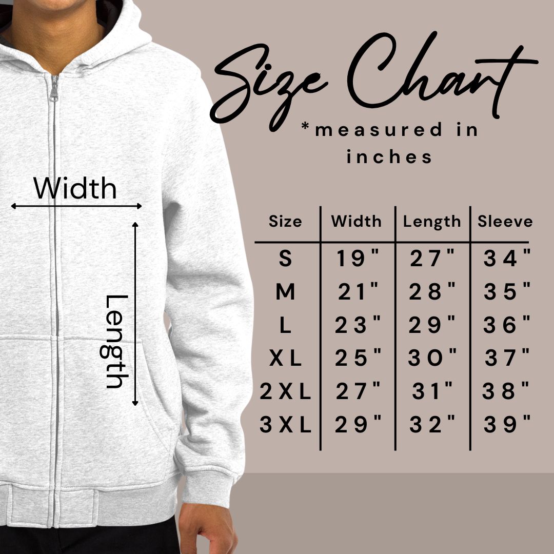 Autism Awareness Hoodies | Full Zip Hooded Sweatshirt