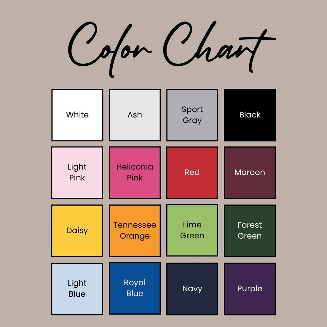 Communication_Clothing_Color_Chart_Kids_Tshirt