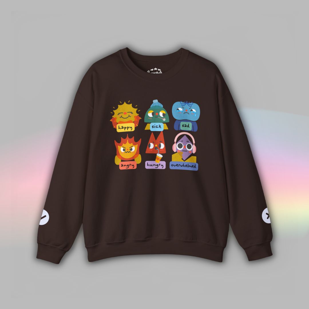Adult Autism Crewneck | Communication Sweatshirt | Riso