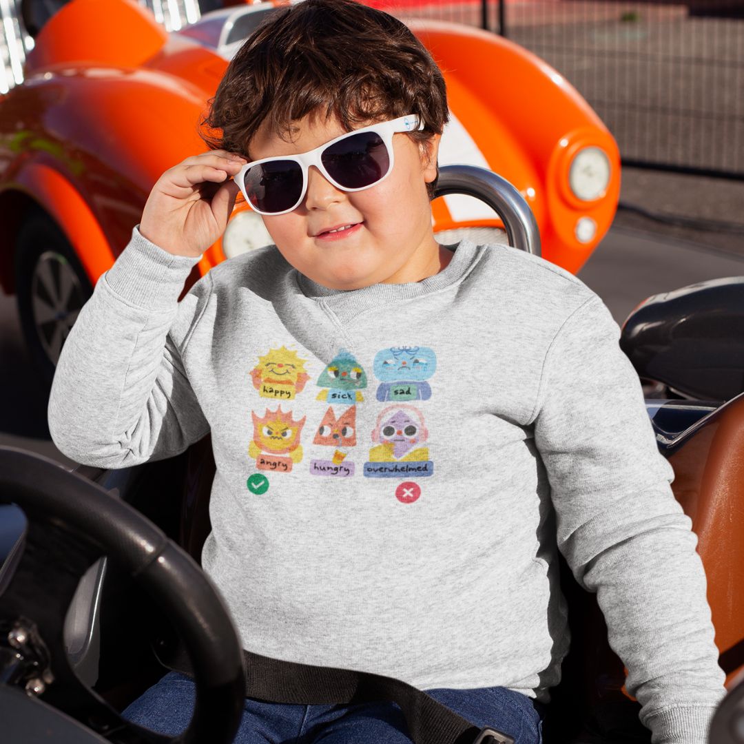 Kids Neurodiversity Crewneck | Autism Sweatshirt | Riso