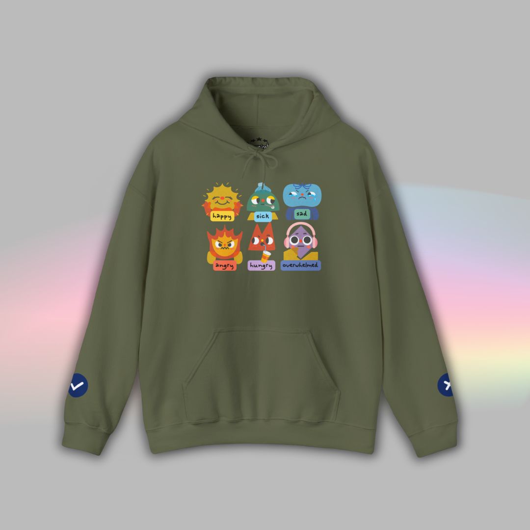 Adult Autism Communication Hoodie | Riso