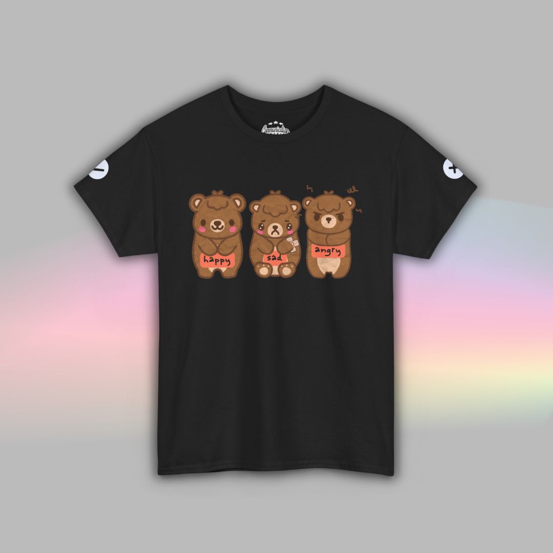 Adult Bear Communication TShirt | Autism Visual Communication