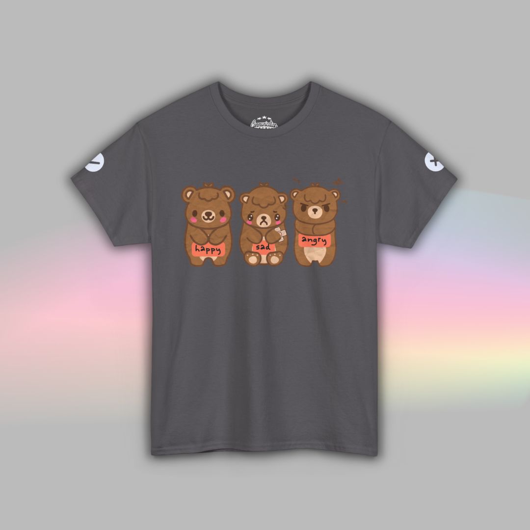 Adult Bear Communication TShirt | Autism Visual Communication