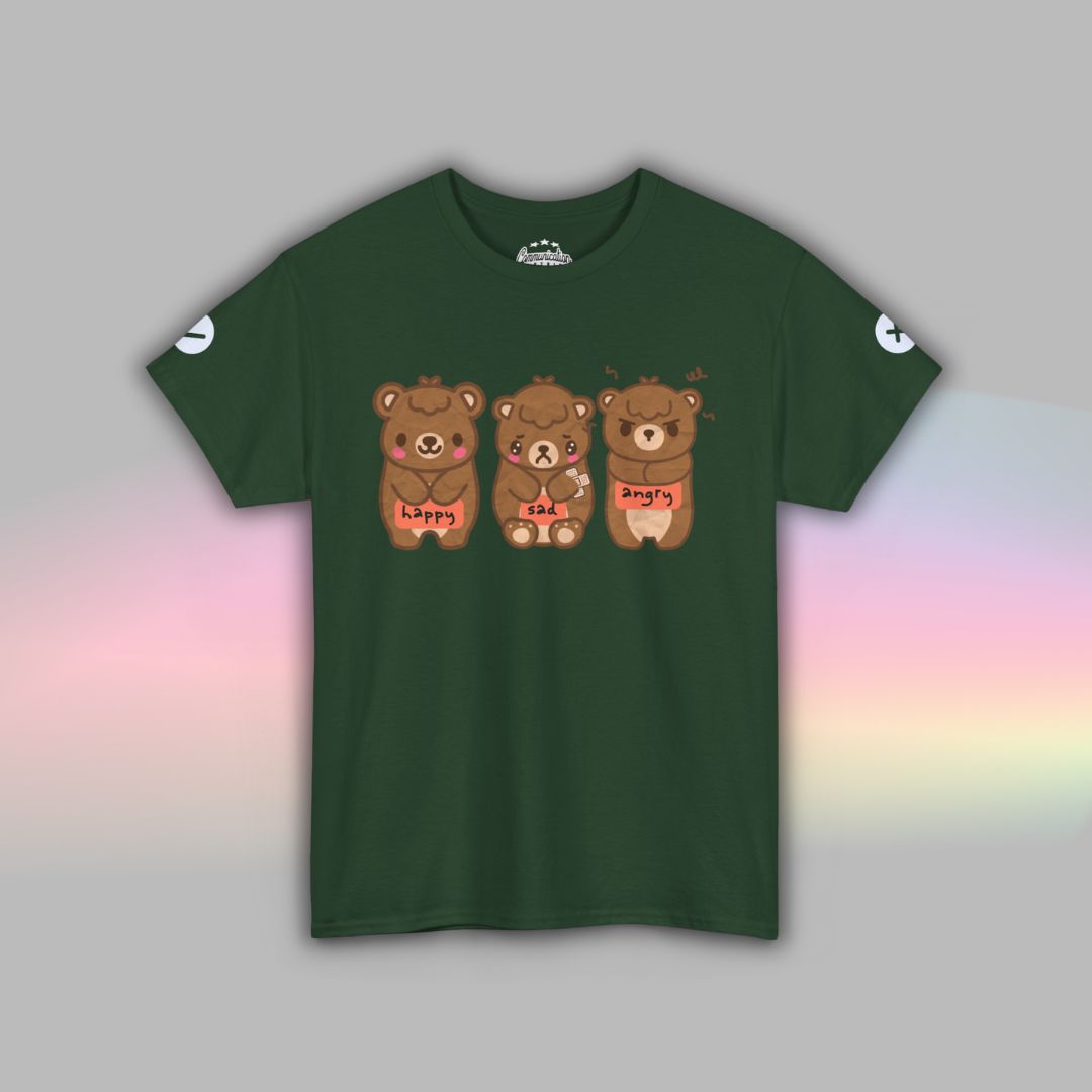 Adult Bear Communication TShirt | Autism Visual Communication