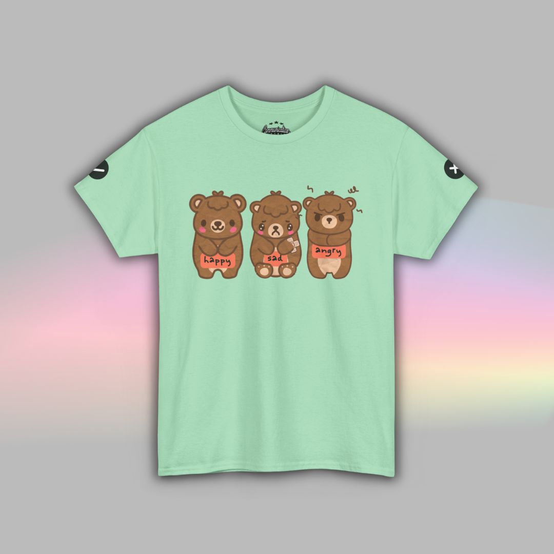 Adult Bear Communication TShirt | Autism Visual Communication