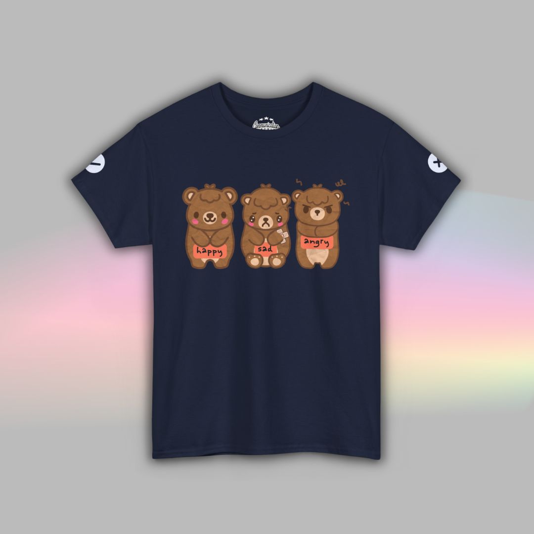 Adult Bear Communication TShirt | Autism Visual Communication