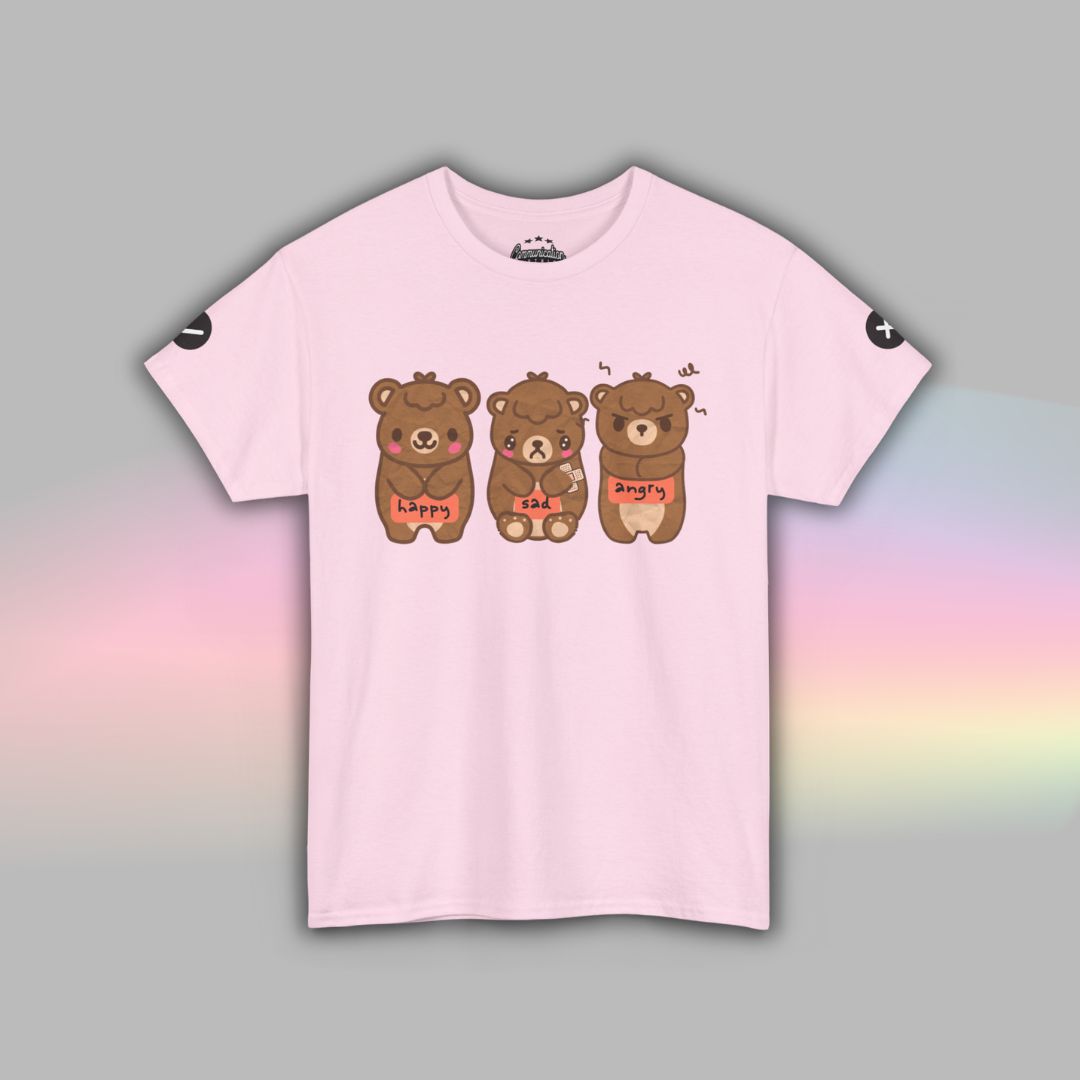 Adult Bear Communication TShirt | Autism Visual Communication