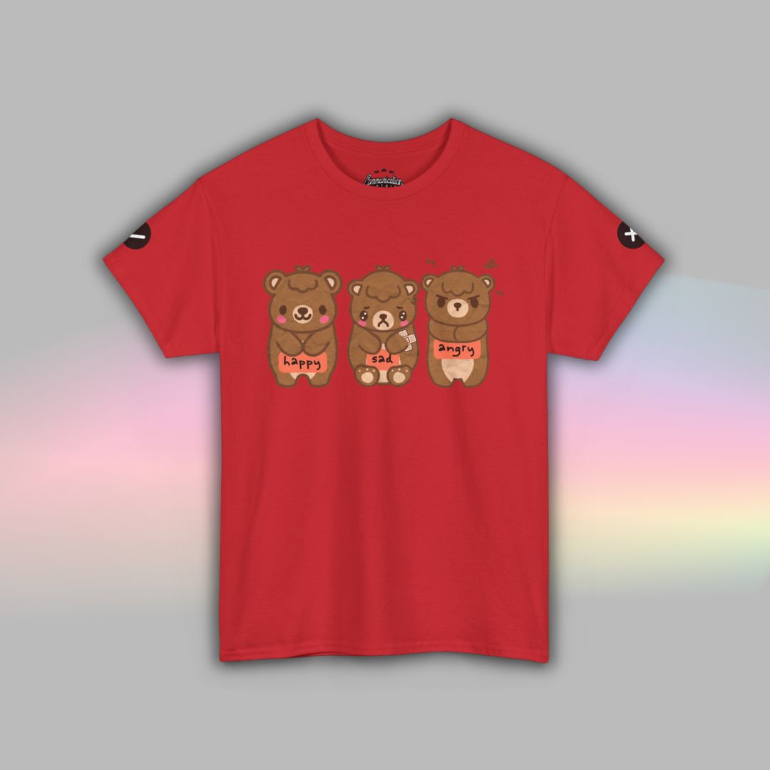 Adult Bear Communication TShirt | Autism Visual Communication
