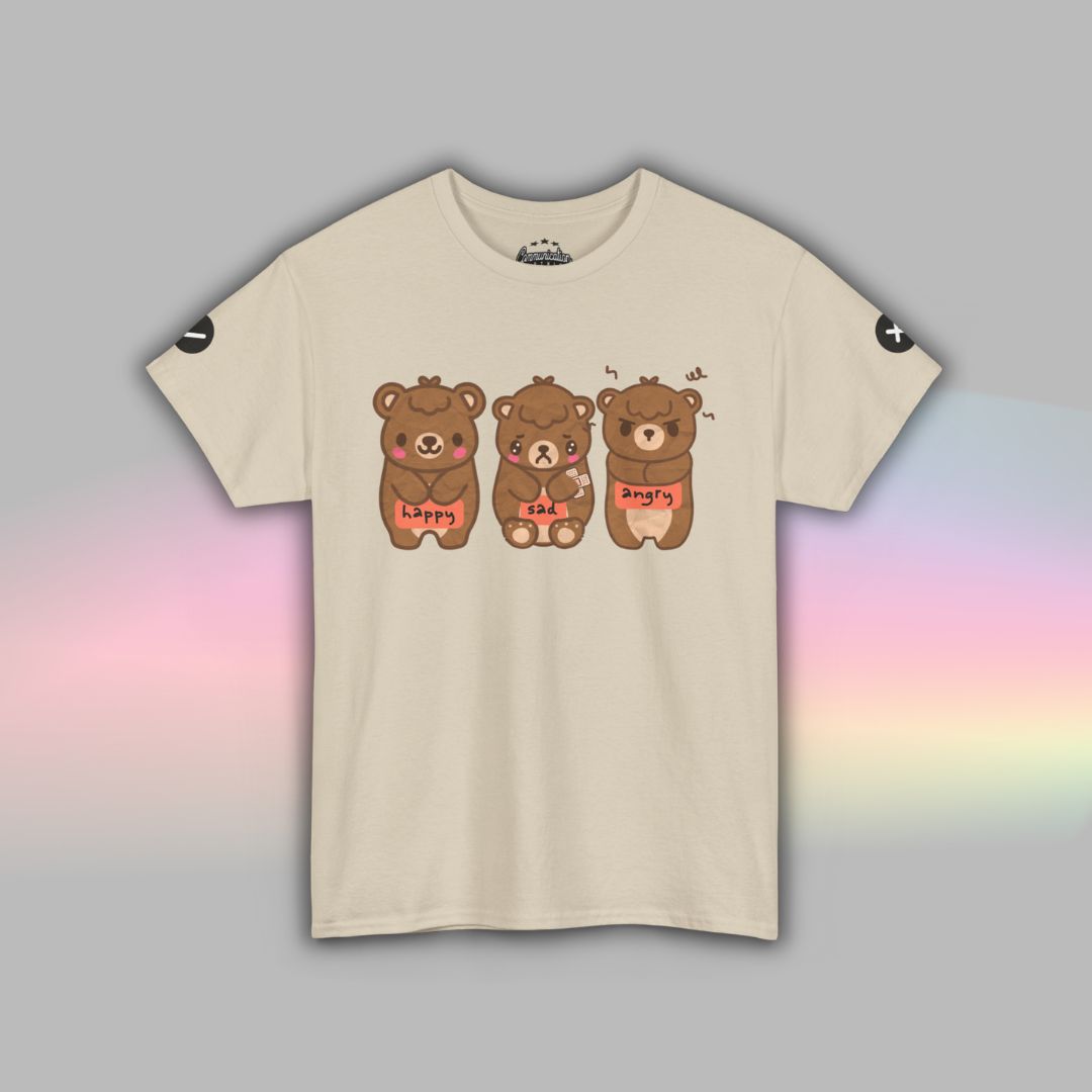 Adult Bear Communication TShirt | Autism Visual Communication