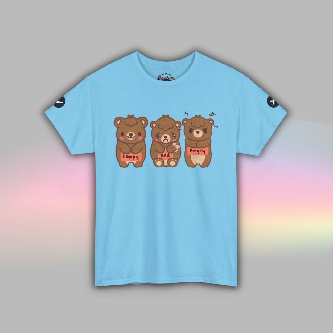 Adult Bear Communication TShirt | Autism Visual Communication