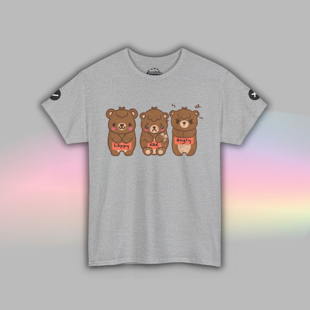 Adult Bear Communication TShirt | Autism Visual Communication