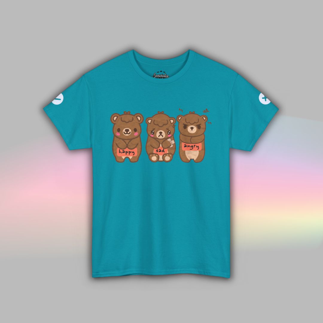 Adult Bear Communication TShirt | Autism Visual Communication