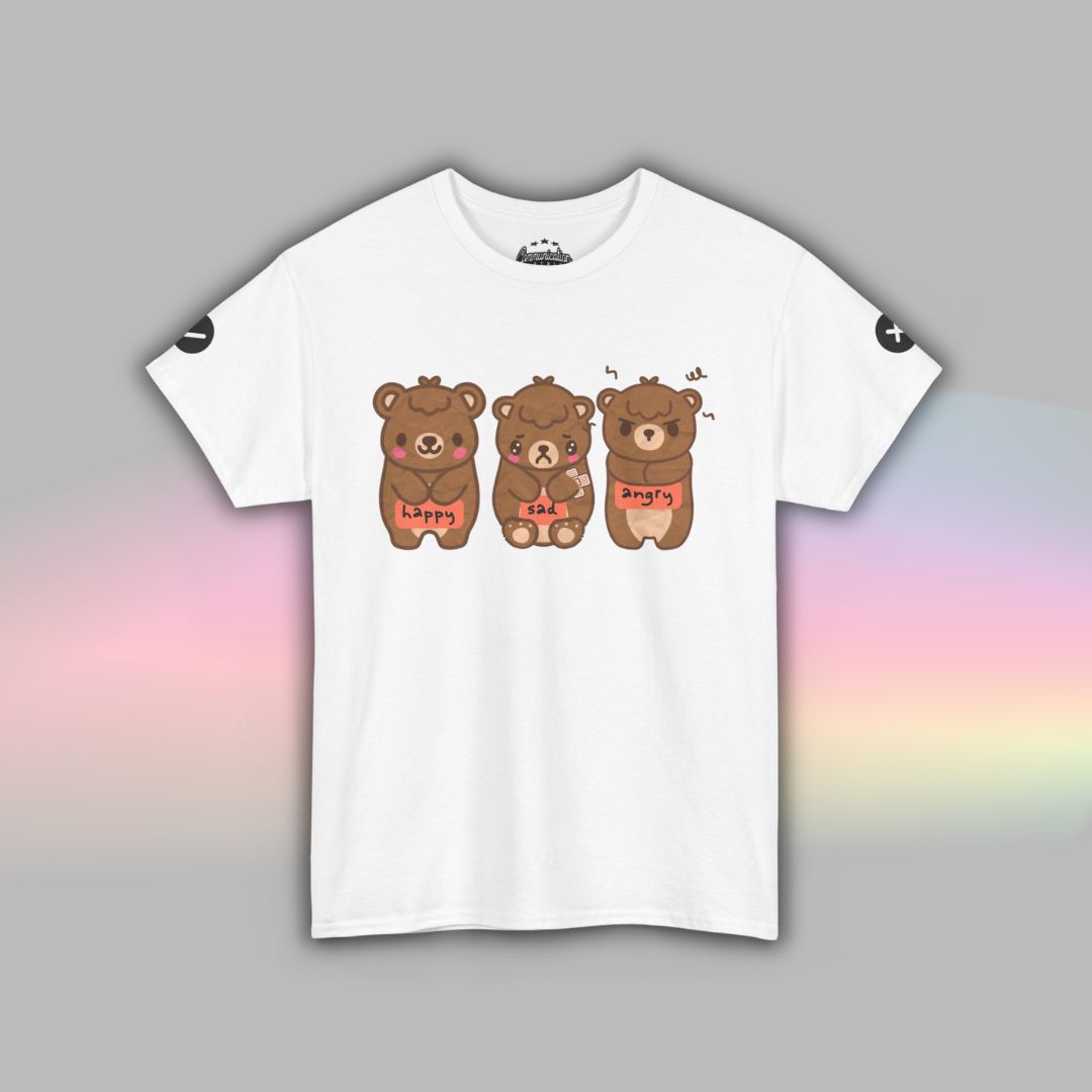 Adult Bear Communication TShirt | Autism Visual Communication