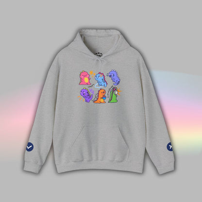 Adult Communication Hoodie | Autism Hoodie | Dinosaurs
