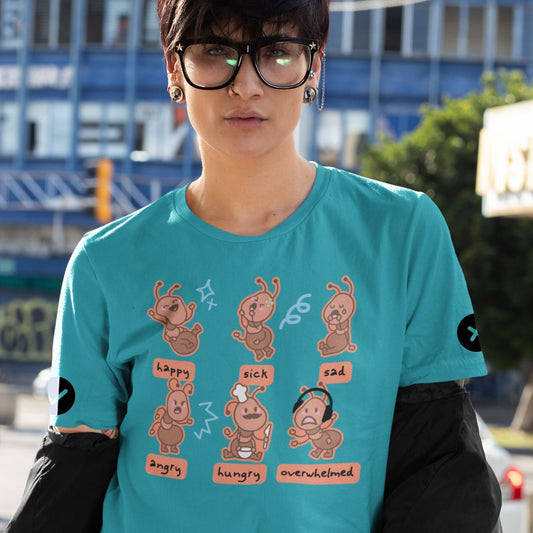 Adult Ant Communication TShirt | Autism Visual Communication