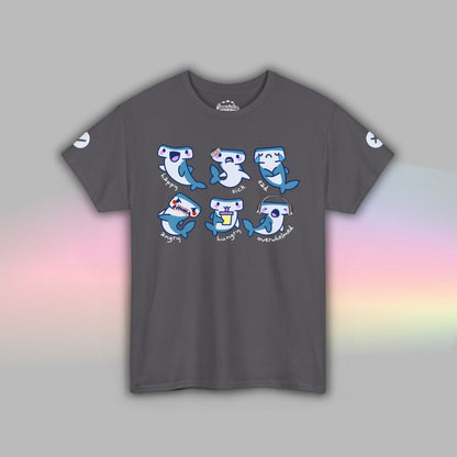 Adult Autism Shirt | Neurodiversity T Shirt | Visual Support | Shark