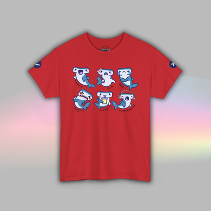 Adult Autism Shirt | Neurodiversity T Shirt | Visual Support | Shark