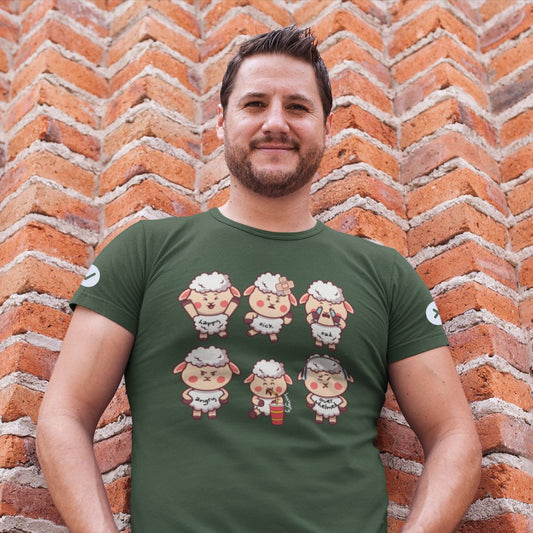 Adult Sheep Communication T-Shirt | Nonverbal Autism Visual Support