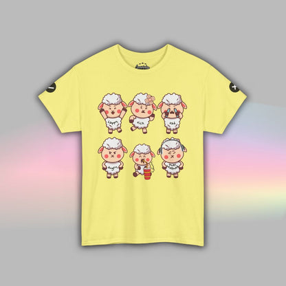 Adult Sheep Communication T-Shirt | Nonverbal Autism Visual Support
