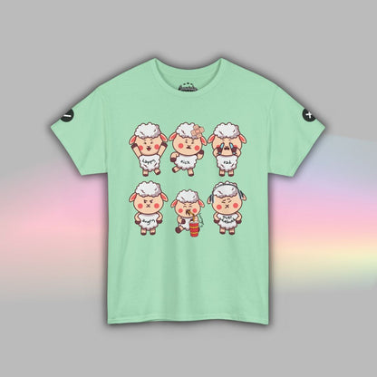 Adult Sheep Communication T-Shirt | Nonverbal Autism Visual Support