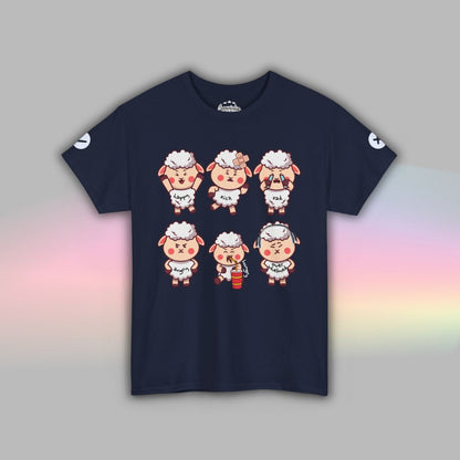 Adult Sheep Communication T-Shirt | Nonverbal Autism Visual Support