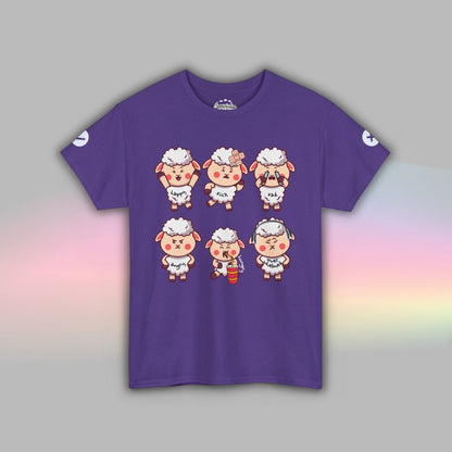 Adult Sheep Communication T-Shirt | Nonverbal Autism Visual Support