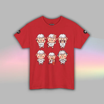 Adult Sheep Communication T-Shirt | Nonverbal Autism Visual Support