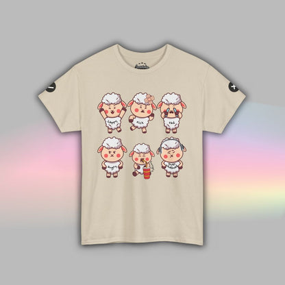 Adult Sheep Communication T-Shirt | Nonverbal Autism Visual Support