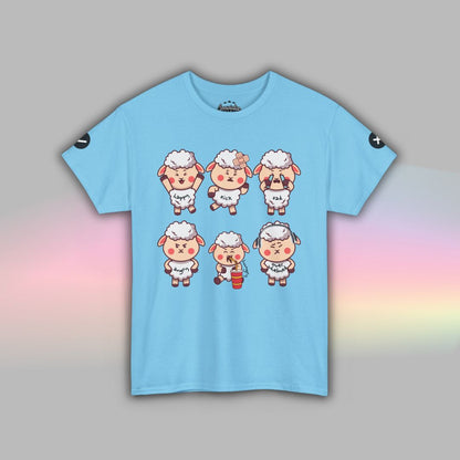 Adult Sheep Communication T-Shirt | Nonverbal Autism Visual Support