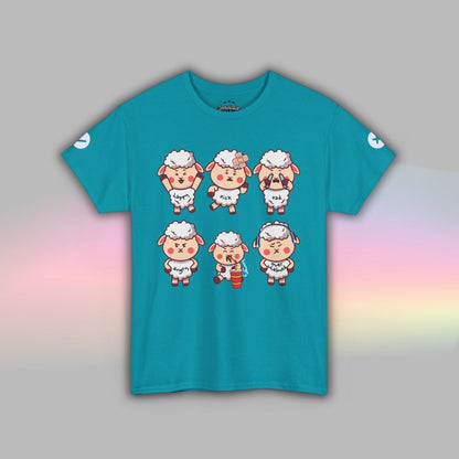 Adult Sheep Communication T-Shirt | Nonverbal Autism Visual Support