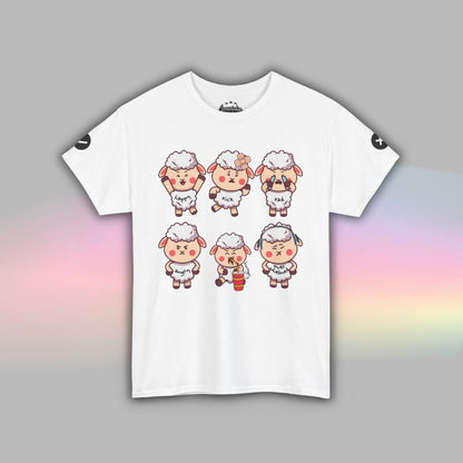 Adult Sheep Communication T-Shirt | Nonverbal Autism Visual Support
