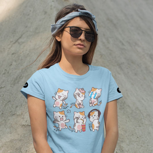 Cat Communication TShirt for Adults | Autism Communication Aid