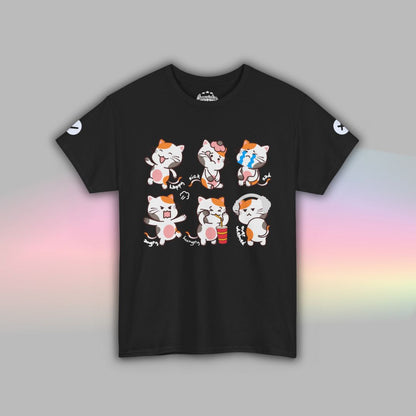 Cat Communication TShirt for Adults | Autism Communication Aid