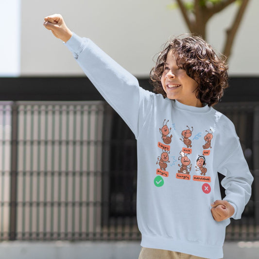 Kids Autism Sweatshirt | Neurodiversity Crewneck | Ants