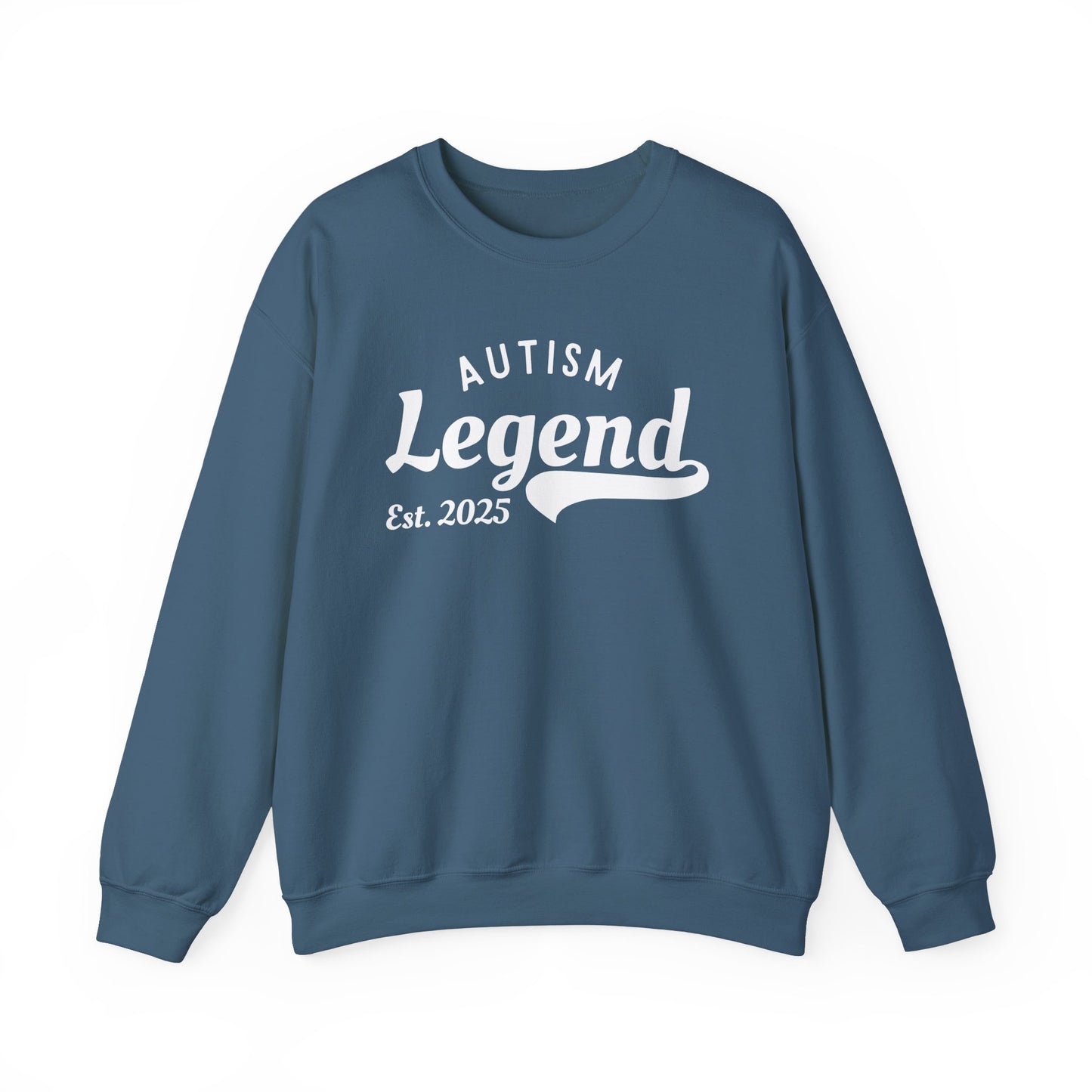Autism_Acceptance_Legend_Sweatshirt_White_Adult_indigo_blue