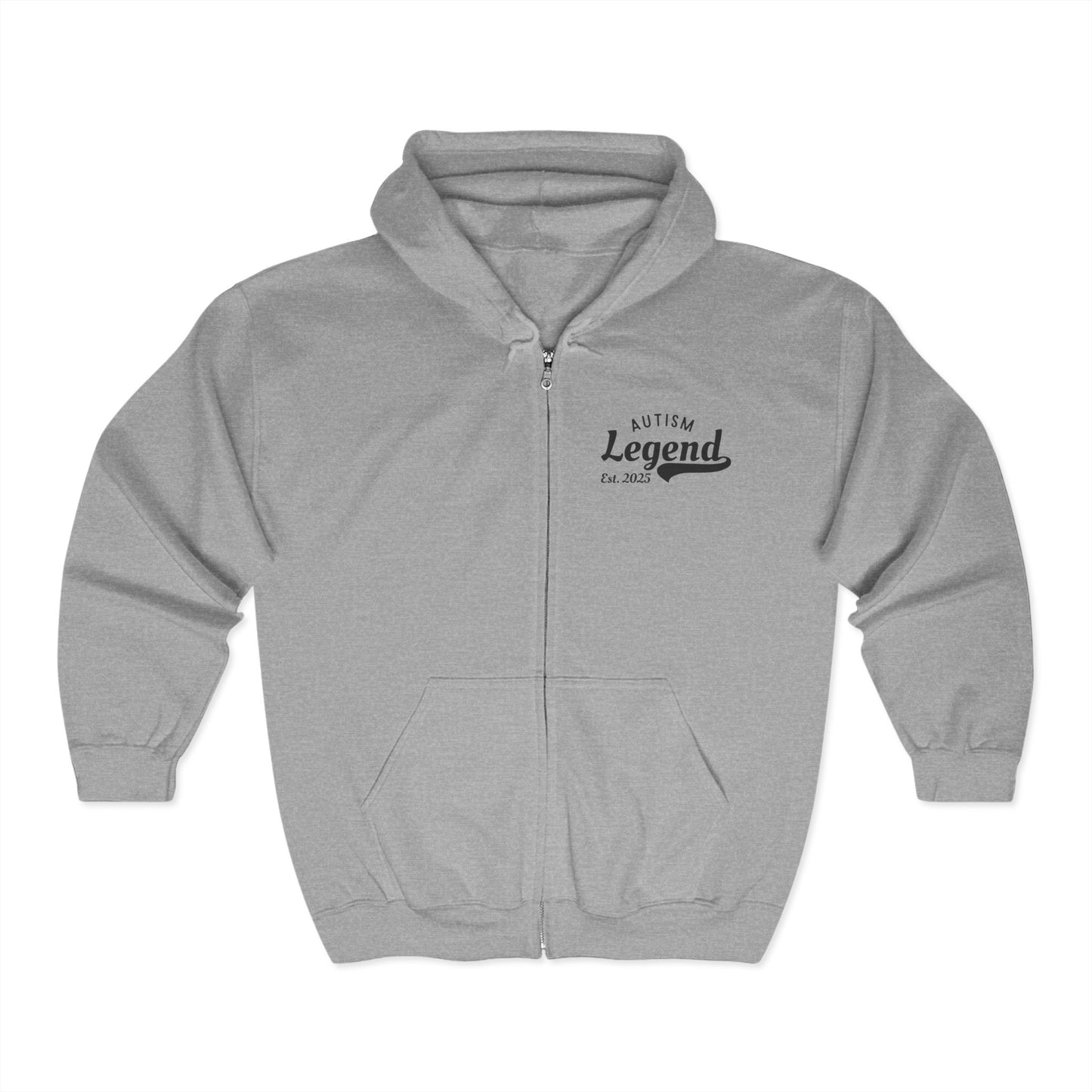 Autism_Awareness_hoodies_Full_Zipper_sport_gray