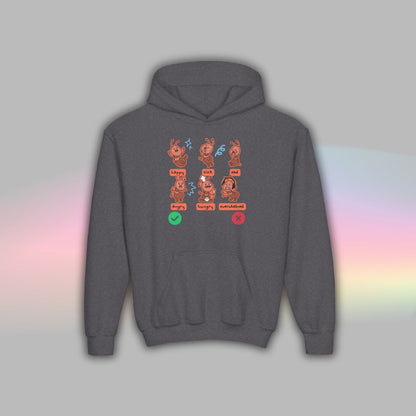 Ant Communication Hoodie for Kids | Nonverbal Autism Support