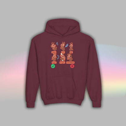 Ant Communication Hoodie for Kids | Nonverbal Autism Support