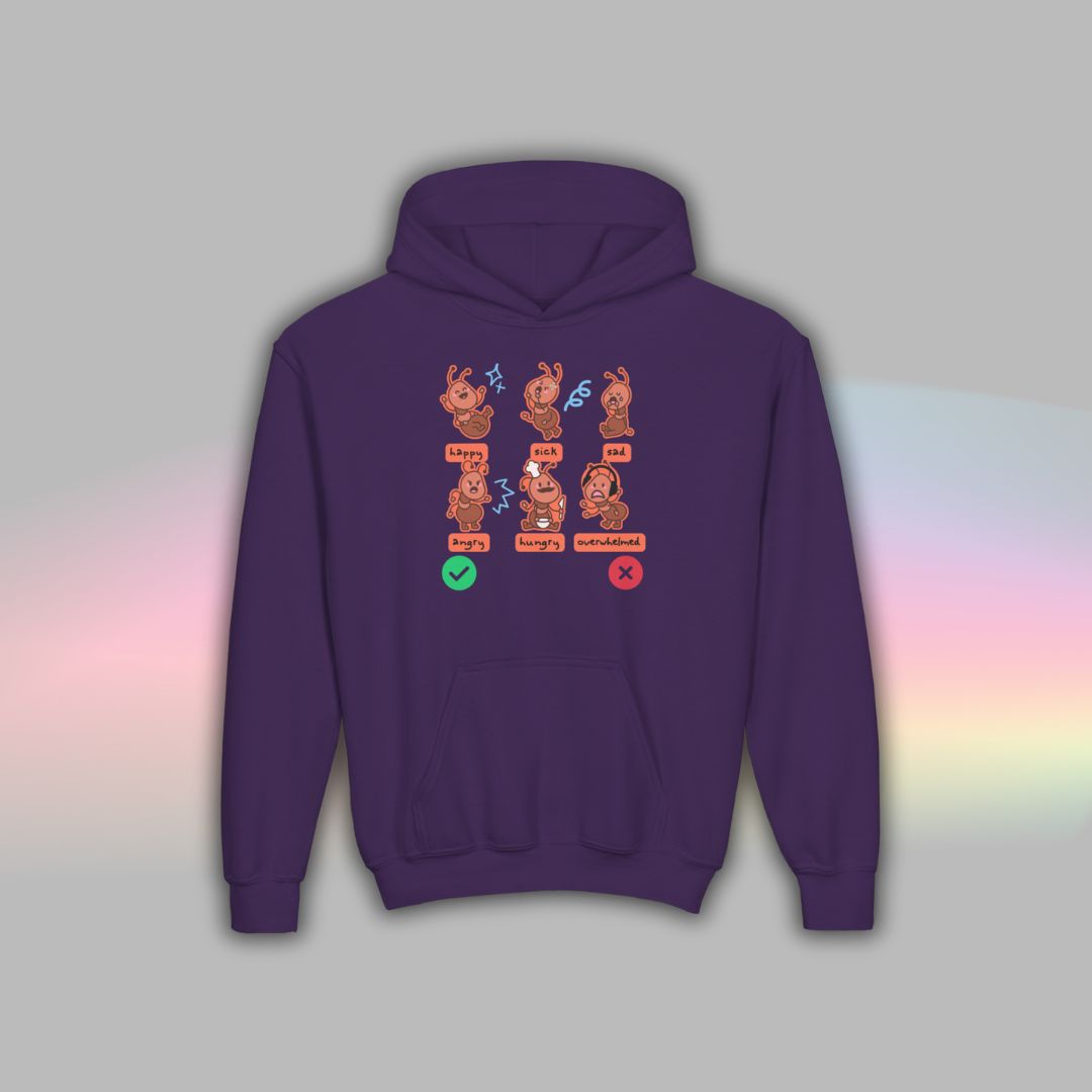 Ant Communication Hoodie for Kids | Nonverbal Autism Support