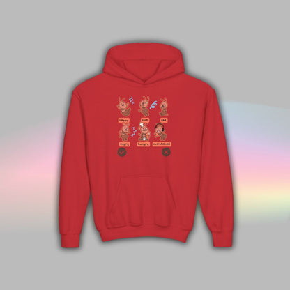 Ant Communication Hoodie for Kids | Nonverbal Autism Support