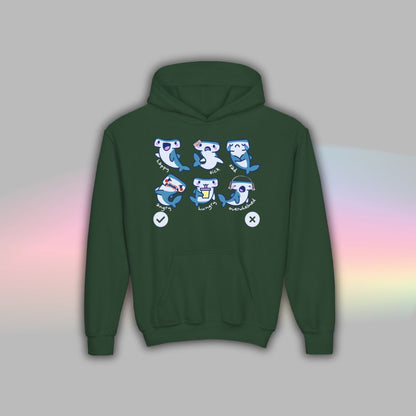 Kids Autism Shirt | Communication Hoodie | Neurodiversity Shirt Shark