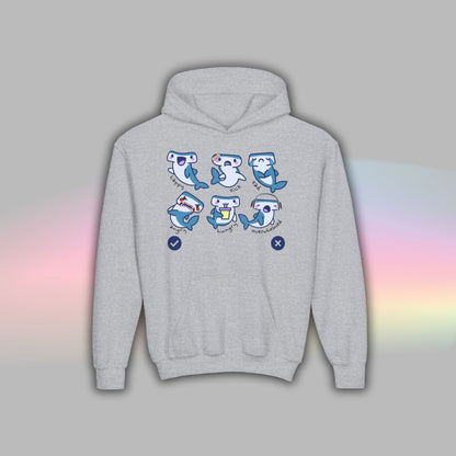 Kids Autism Shirt | Communication Hoodie | Neurodiversity Shirt Shark
