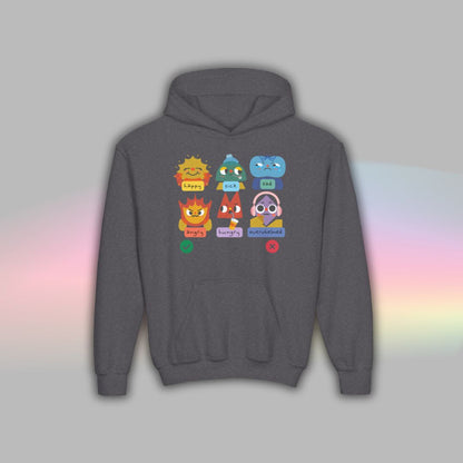 Kids Autism Hoodie | Nonverbal Shirt | Communication Visuals Riso