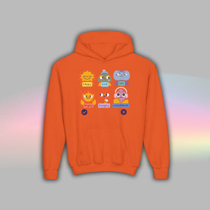 Kids Autism Hoodie | Nonverbal Shirt | Communication Visuals Riso