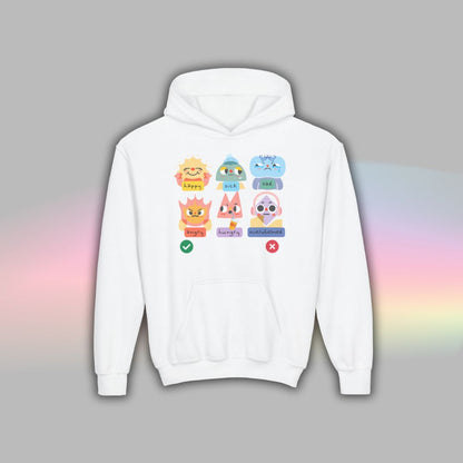 Kids Autism Hoodie | Nonverbal Shirt | Communication Visuals Riso