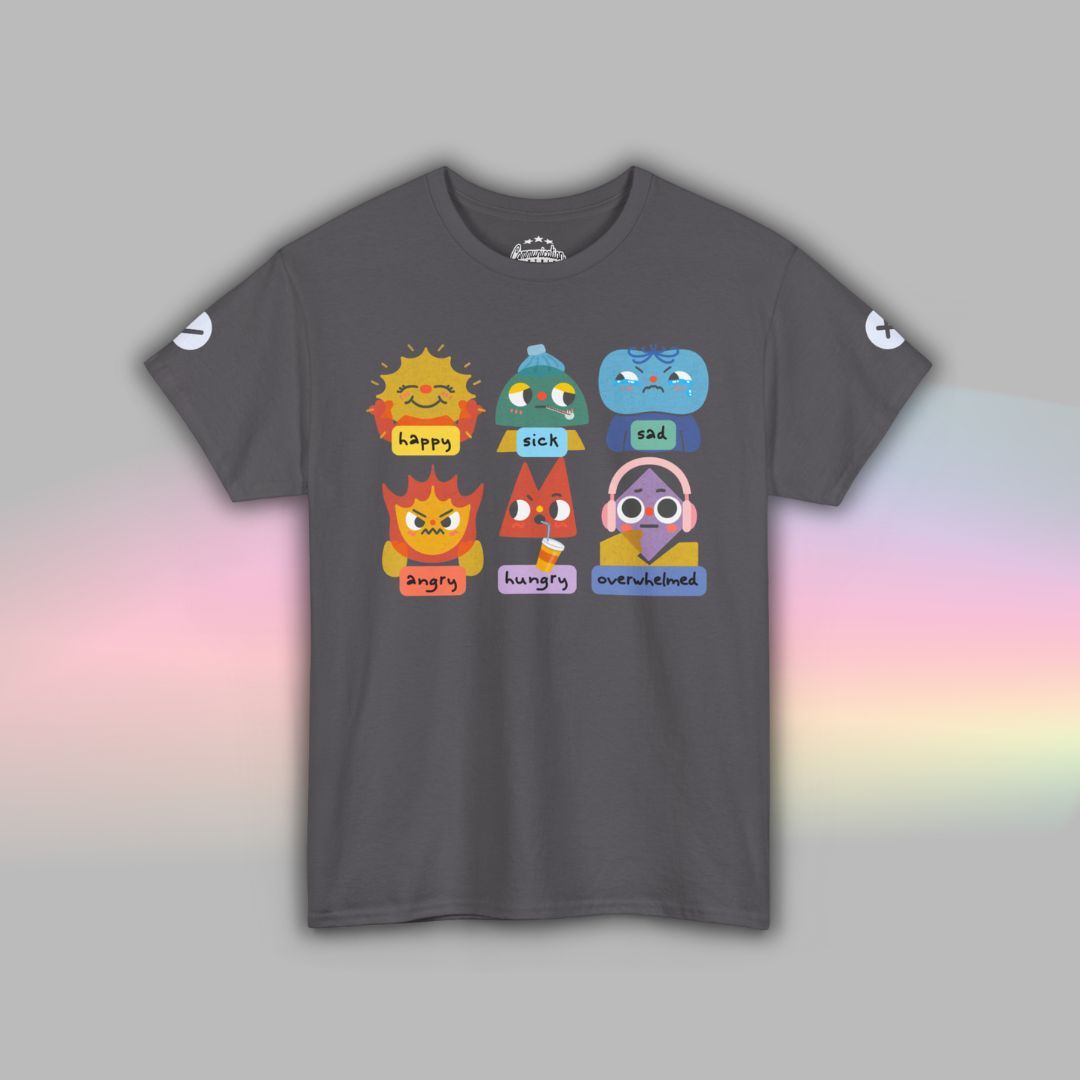 Adult Autism Shirt | Neurodiversity T Shirt | Visual Supports | Riso