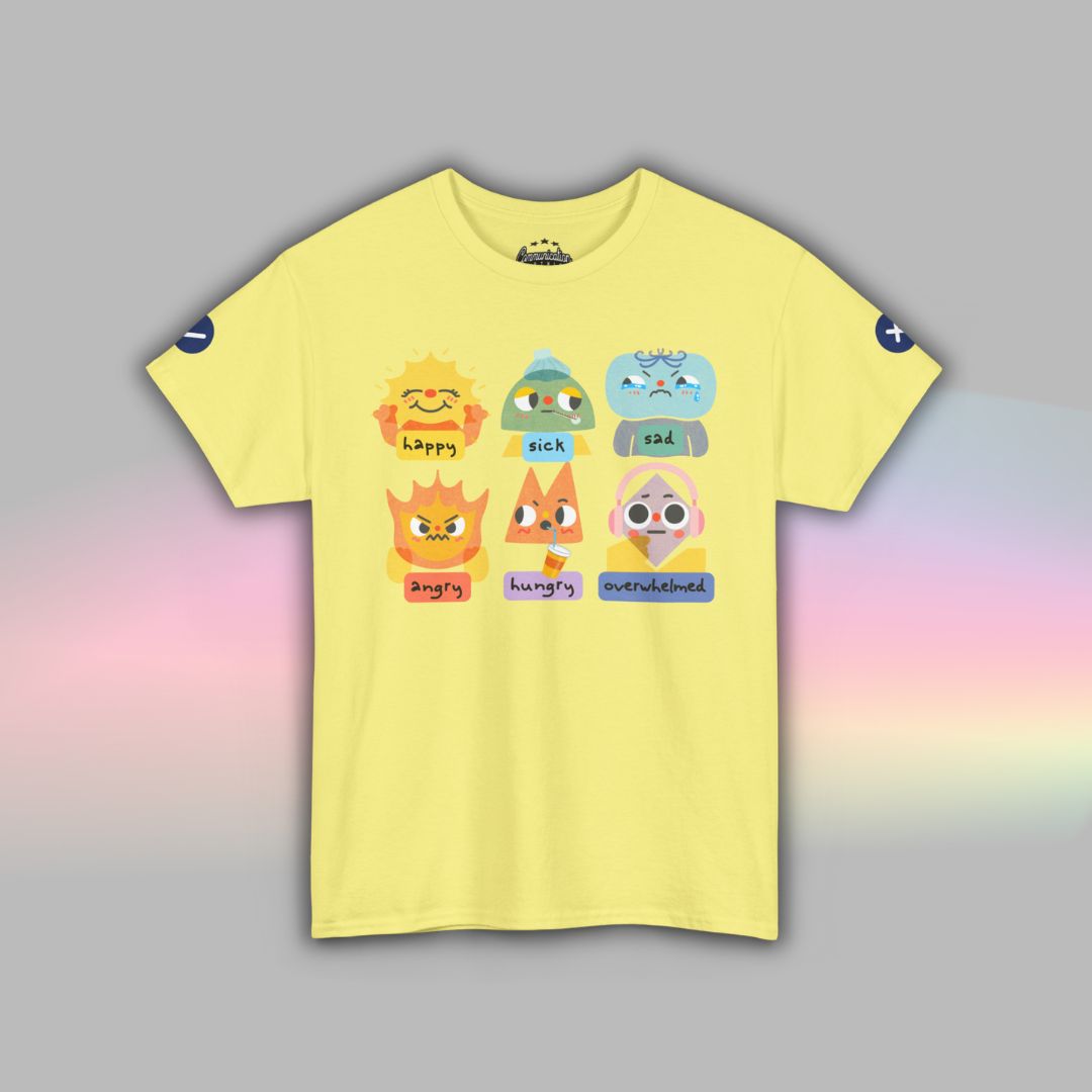 Adult Autism Shirt | Neurodiversity T Shirt | Visual Supports | Riso