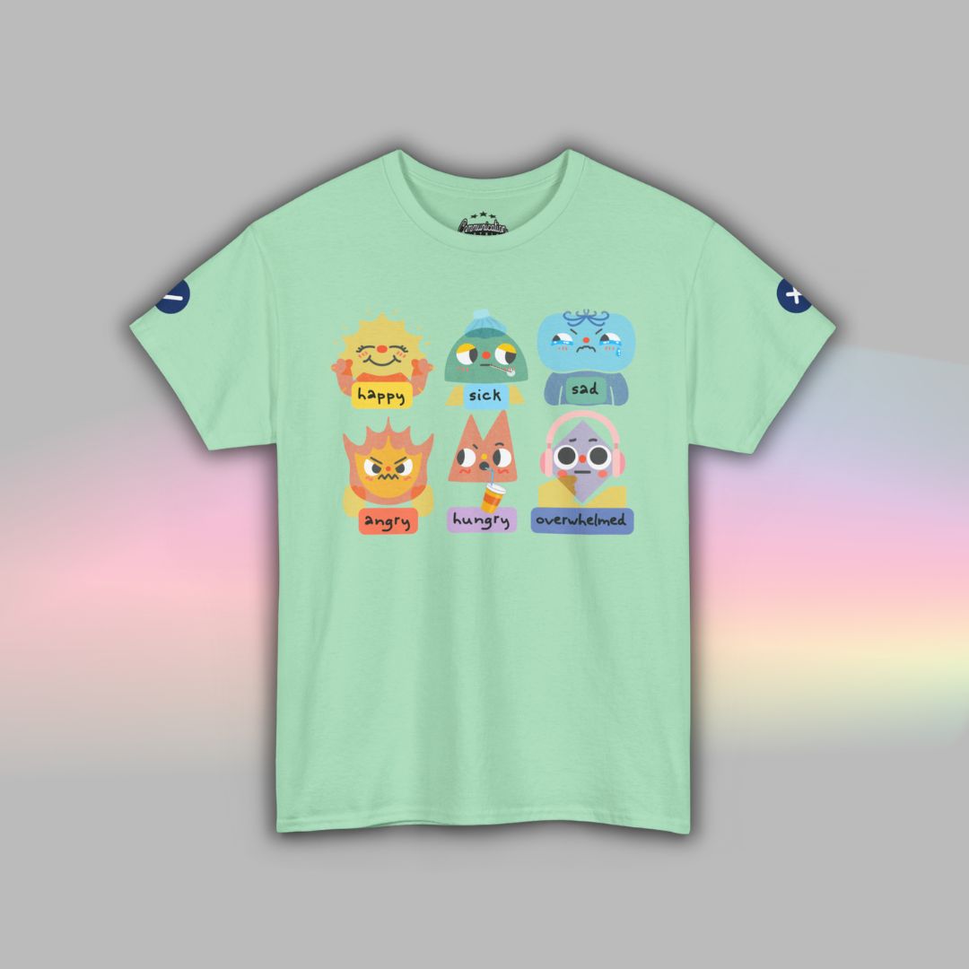 Adult Autism Shirt | Neurodiversity T Shirt | Visual Supports | Riso