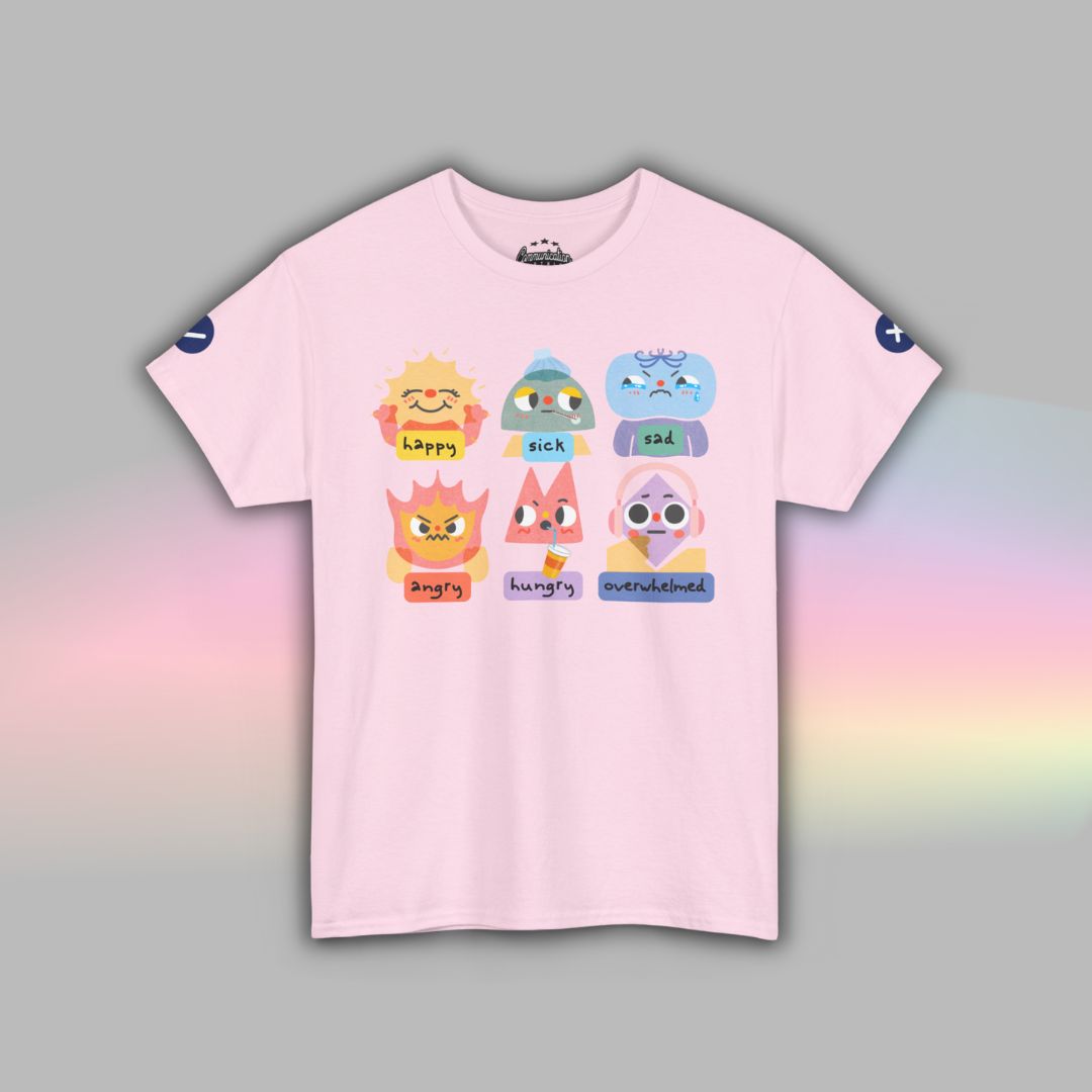 Adult Autism Shirt | Neurodiversity T Shirt | Visual Supports | Riso