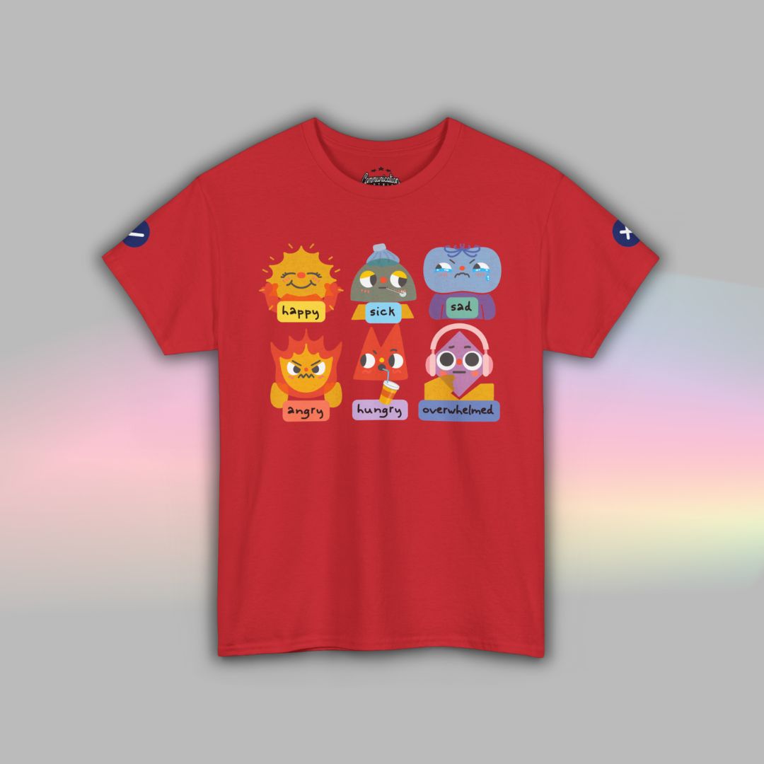 Adult Autism Shirt | Neurodiversity T Shirt | Visual Supports | Riso